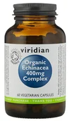 Witaminy i minerały - Viridian Echinacea 400mg Kompleks 60 kapsułek Organiczny - miniaturka - grafika 1