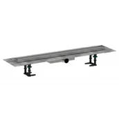 Odpływy liniowe - HANSGROHE 56166800 RainDrain Compact Komplet odpływowy prysznicowy 800 do montażu płytkiego - miniaturka - grafika 1