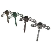 Stojaki choinkowe - Stojak choinkowy metalowy srebrny 1,6kg - miniaturka - grafika 1