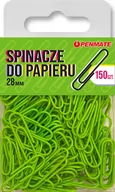 Pinezki - Spinacze do papieru Penmate Zielone 28 mm TT8319 - miniaturka - grafika 1
