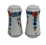 Młynki do soli i pieprzu - Ceramiczna solniczka i pieprzniczka Ceramika Bolesławiec - miniaturka - grafika 1