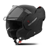 Kaski motocyklowe - Kask Szczękowy Airoh Mathisse II Matowy CzarnyM - miniaturka - grafika 1