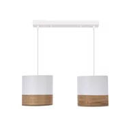 Lampy sufitowe - Bianco lampa wisząca 2-punktowa biała 32-17543 - miniaturka - grafika 1