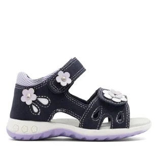 Sandały Nelli Blu CM220810-13 Granatowy - Buty dla dziewczynek - miniaturka - grafika 1