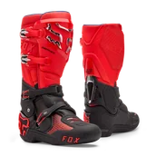 Buty motocyklowe - Buty Cross FOX Instinct Czerwony fluorescencyjny43 - miniaturka - grafika 1