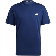 Koszulki męskie - Koszulka męska adidas Train Essentials Training Tee granatowa IC7429 M - miniaturka - grafika 1