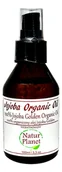 Olejki do ciała i włosów - Organic Surge Natur Planet 100% organiczny olej jojoba Golden - Natur Planet Jojoba Oil 100% - miniaturka - grafika 1