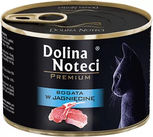 Dolina Noteci Premium, 12 x 185 g - Bogata w jagnięcinę - Mokra karma dla kotów - miniaturka - grafika 1