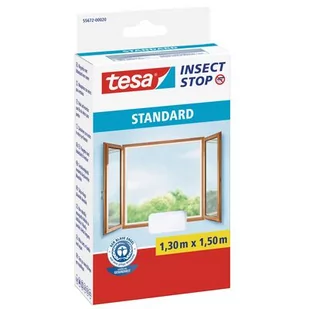 Moskitiera okienna, STANDARD, biała, 1,3 m x 1,5 m, tesa - Zwalczanie i odstraszanie szkodników - miniaturka - grafika 1