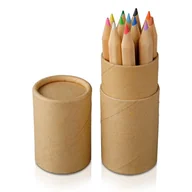 Kredki, ołówki, pastele i pisaki - Zestaw 12 kredek w tubie, ecru - miniaturka - grafika 1