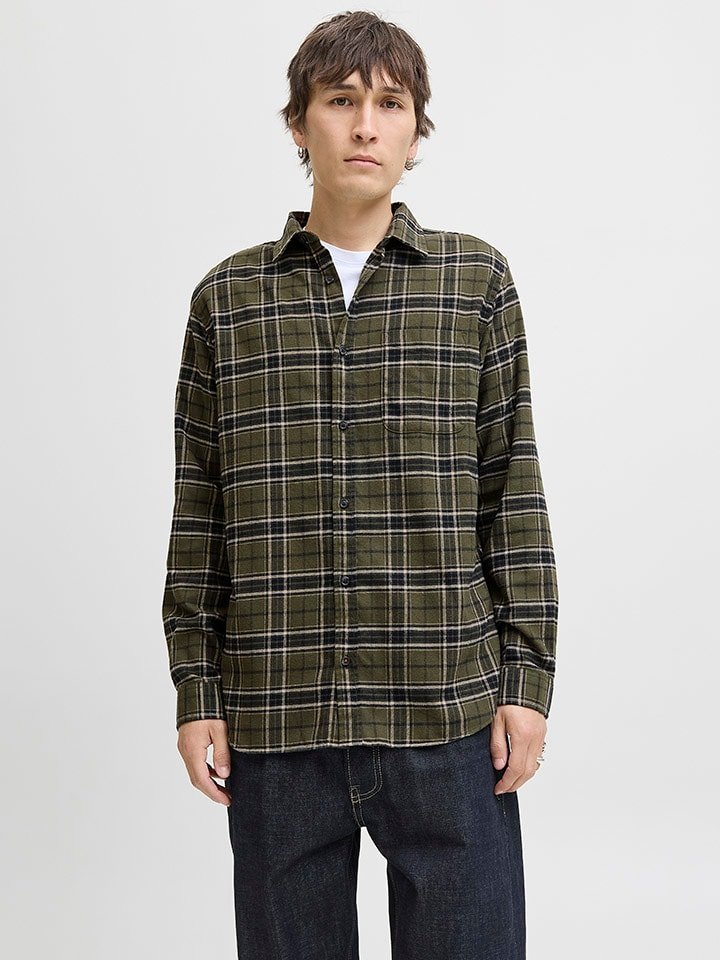 Jack & Jones Koszula - Regular fit - w kolorze khaki