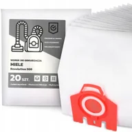 Worki do odkurzaczy - 20x Worek do Odkurzacza Miele Revolution 500 Syntetyczny Torba Worki G9 - miniaturka - grafika 1
