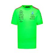 Koszulki męskie - Koszulka t-shirt męska Set Up Team green Mercedes AMG F1 2023 - miniaturka - grafika 1