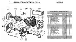 DESDEA Wciągarka 200kg/30m elektryczna linowa budowlana - do wyboru ramię, maszt, podpory, uchwyt rusztowania 08179931 - Wciągarki - miniaturka - grafika 17