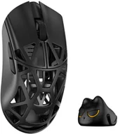 Myszki - WLMouse Beast X Mini Pro Solid Sides Gaming Maus, Omron Optical Switches - czarny MINI-SHIXIN-BLACK-O - miniaturka - grafika 1