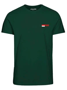 Jack & Jones Koszulka w kolorze zielonym - Koszulki męskie - miniaturka - grafika 1