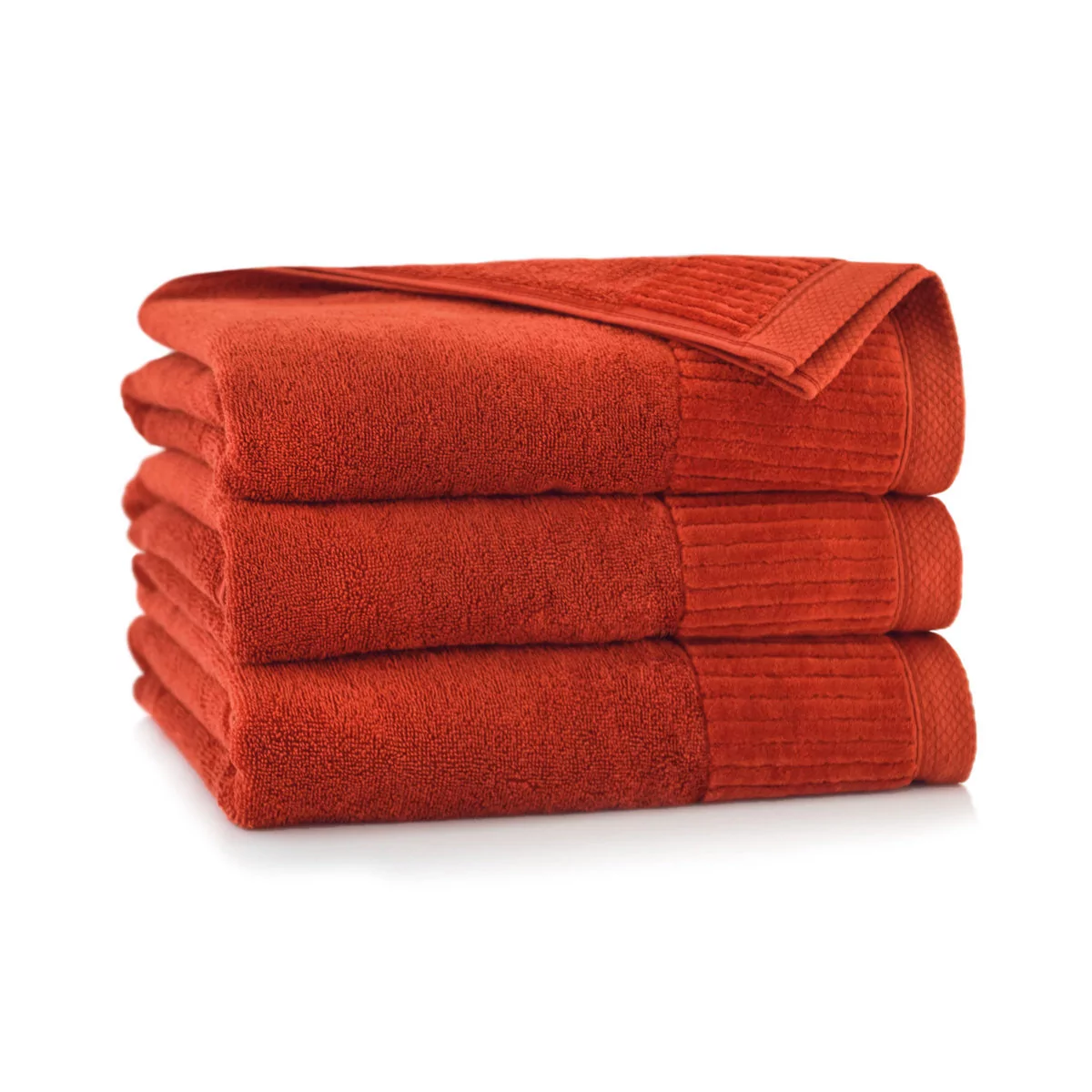 Zwoltex Ręcznik bawełniany czerwony 9242C0 9242C0 SAM 70x140
