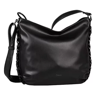 Torebki damskie - Gabor bags Lizzie damska torba na ramię, czarna, jeden rozmiar, czarny, jeden rozmiar - grafika 1