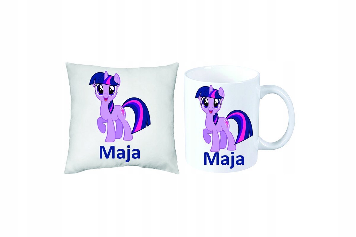 ZESTAW PREZENT PODUSZKA + KUBEK MY LITTLE PONY