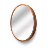 Lustra - Lustro LEJA fi575 w drewnianej ramie RUSTIKAL - miniaturka - grafika 1