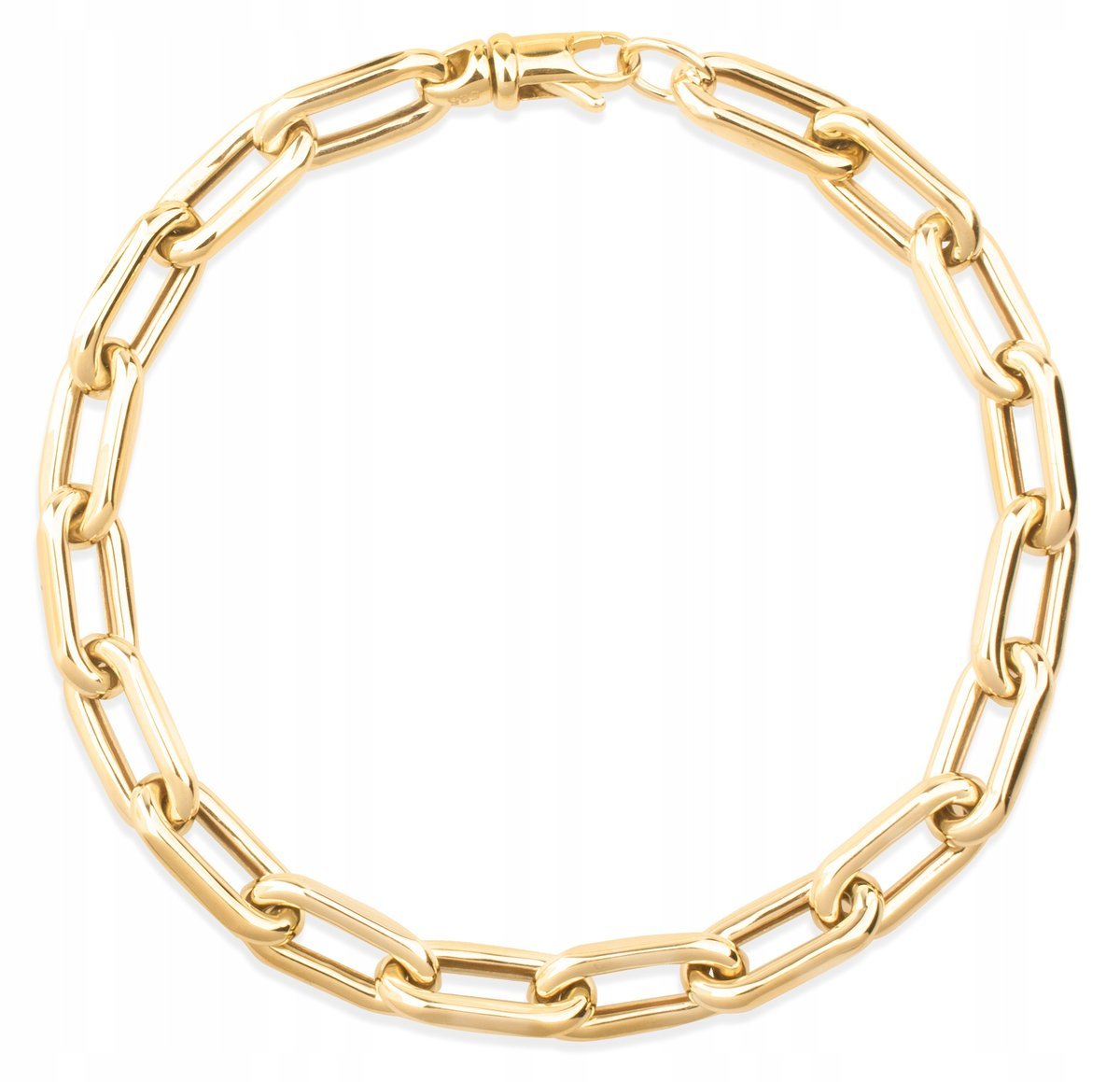 BOGATA ZŁOTA KLASYCZNA BRANSOLETKA IDEALNA DO ZAWIESZEK CATENA 14KT 585