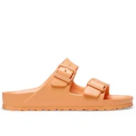 Klapki i japonki damskie - Klapki Birkenstock Arizona Essentials 1025586 - pomarańczowe - miniaturka - grafika 1