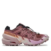 Buty sportowe damskie - Buty do biegania Salomon Speedcross 6 L47581800 Fioletowy - miniaturka - grafika 1