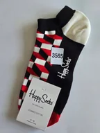 Skarpetki damskie - Kolorowe skarpety Happy Socks stopki unisex rozmiar 41-46 (3565) - miniaturka - grafika 1