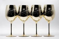 Kieliszki - Kieliszki do szampana Moet & Chandon w kolorze złotym - miniaturka - grafika 1