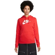 Bluzy sportowe damskie - Bluza z kapturem Nike Sportswear Club Fleece, Kobiety - miniaturka - grafika 1