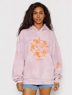 Converse Bluza History Month 10024265-A02 Różowy Oversize - Bluzy damskie - miniaturka - grafika 1