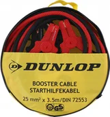 Kable rozruchowe - DUNLOP przewody KABLE ROZRUCHOWE do akumulatora 3,5 m 25 mm 350A - miniaturka - grafika 1