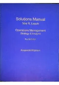 Zarządzanie - Solutions Manual to Operations Management Strategy and Analysis - miniaturka - grafika 1