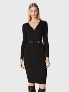 Morgan Sukienka koktajlowa 222-RMBIZ Czarny Slim Fit - Sukienki - miniaturka - grafika 1