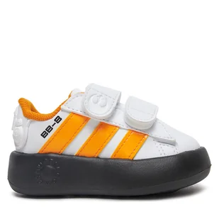 Sneakersy adidas Star Wars Grand Court 2.0 IH1140 Biały - Buty dla chłopców - miniaturka - grafika 1