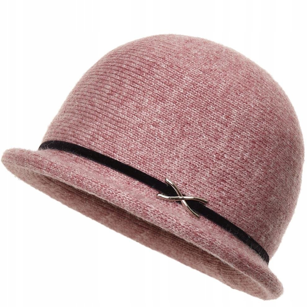 Kapelusz damski ELISABETTA Jasny róż