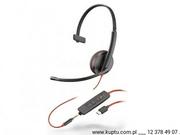 Słuchawki - Blackwire 3215 przewodowy zestaw słuchawkowy USB C (209750-201) - miniaturka - grafika 1