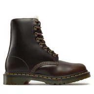 Glany damskie - Glany Dr. Martens 1460 Serena 32019777 Brązowy - miniaturka - grafika 1