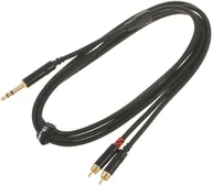 Pozostałe akcesoria sieciowe - Kabel Przewód Sygnałowy Jack 6,3 Mm - Rca 1,5 M - miniaturka - grafika 1