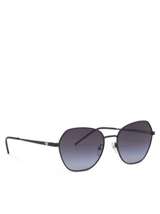 Emporio Armani Okulary przeciwsłoneczne 0EA2161 30018G Czarny - Okulary przeciwsłoneczne - miniaturka - grafika 1