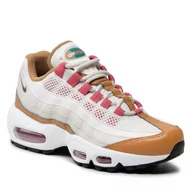 Buty sportowe damskie - Buty NIKE - Air Max 95 DH1632 100 Summit White/Green Noise/Wheat - miniaturka - grafika 1