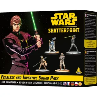 Star Wars: Shatterpoint. Nieustraszeni i pomysłowi: Luke Skywalker Rebel - Gry planszowe - miniaturka - grafika 1