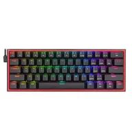 Klawiatury - Redragon K617 Fizz RGB (czarny) - miniaturka - grafika 1