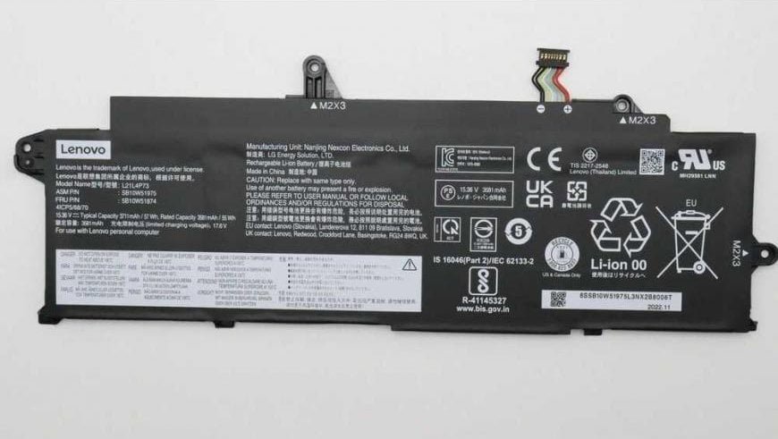 Bateria Lenovo BATTERY Internal, 4c, 57Wh,