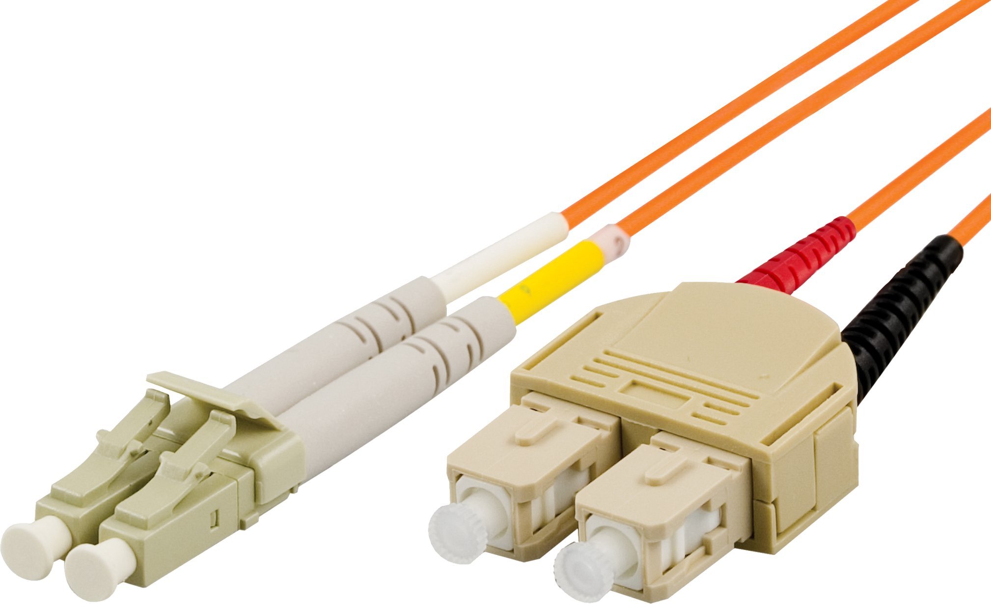 DELTACO fiber cable LC - SC, duplex, multimode, 62.5/125, 5m