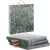 Ubijarki i zagęszczarki - Podkład kwadratowy stabilizacyjny pod stopy dźwigu żurawia 60 x 60 cm do 25000 kg zestaw 4 szt. - miniaturka - grafika 1