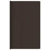 Akcesoria turystyczne - VidaXL Lumarko Wykładzina do namiotu, 300 x 600 cm, brązowa 310810 VidaXL - miniaturka - grafika 1