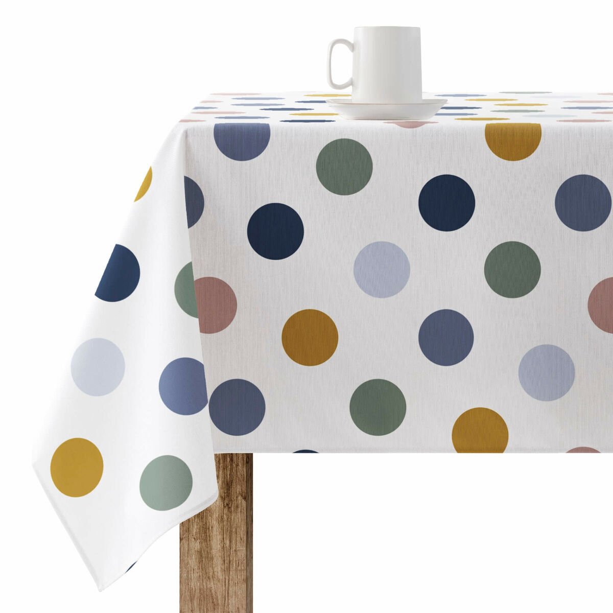 Obrus plamoodporny Belum 0120-160 Kolorowe koła 300 x 150 cm