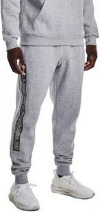 Under Armour Rival Fleece Graphic Joggers 1370351-011 Rozmiar: L - Spodnie sportowe męskie - miniaturka - grafika 1