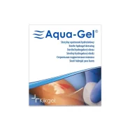 Aqua-Gel Sterylny opatrunek hydrożelowy o średnicy  5 cm, 1 sztuka